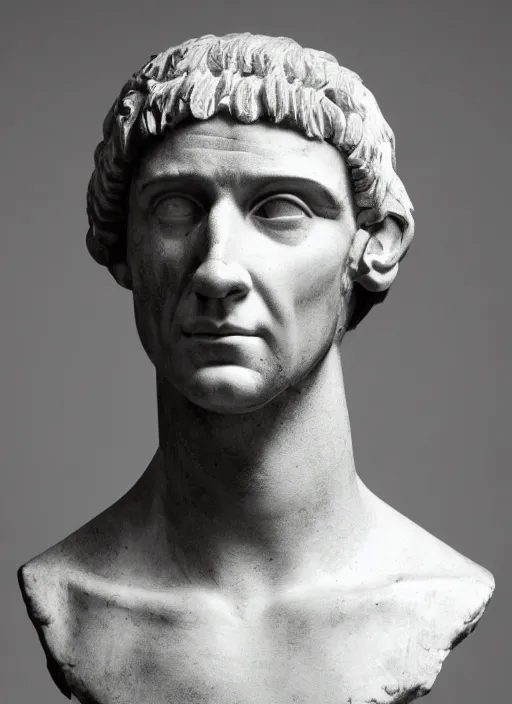 Image similar to a full portrait photo of julius caesar, f / 2 2, 3 5 mm, 2 7 0 0 k, lighting, perfect faces, award winning photography.