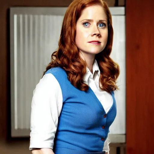 Image similar to amy adams as Pam Beesly in the TV show the office promotional images