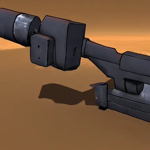 Prompt: a minigun from team fortress 2 n 7