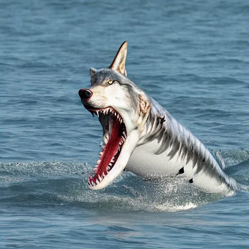 Image similar to Wolf shark