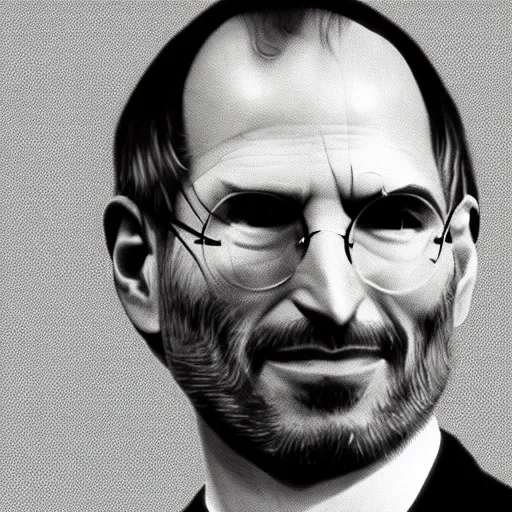 Image similar to Steve Jobs as an SCP