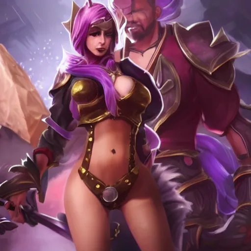 Image similar to league of legends character designed by kanye west