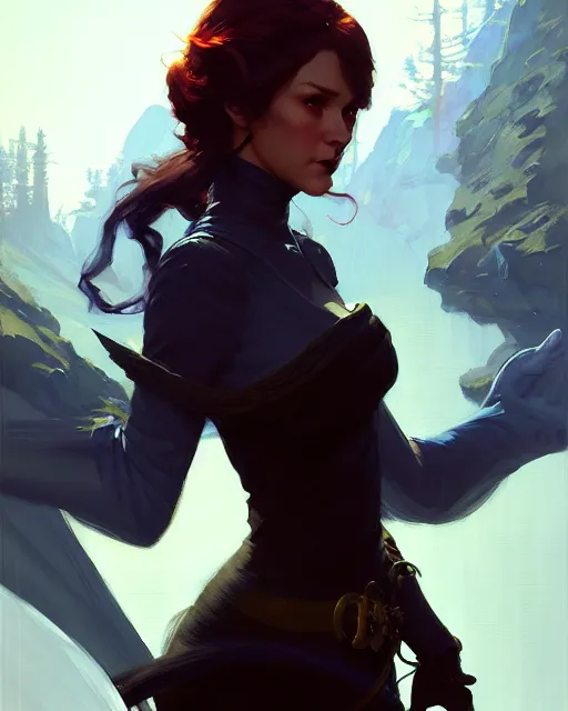 Image similar to a potrait of a human rogue, dungeons and dragons, fantasy, fine details. night setting. realistic shaded lighting poster by ilya kuvshinov katsuhiro, artgerm, jeremy lipkin and michael garmash, unreal engine, radiant light, detailed and intricate environment, digital art, trending on art station