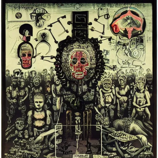 Image similar to collective unconscious of humanity by ravi zupa