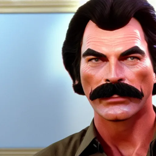 Prompt: The Lovechild of a 1970s Tom Selleck and 1970s Christopher Reeve, real life, hyperrealistic, ultra realistic, realistic, highly detailed, epic, HD quality, 8k resolution, body and headshot, front facing, front view, headshot and bodyshot, detailed face, very detailed face