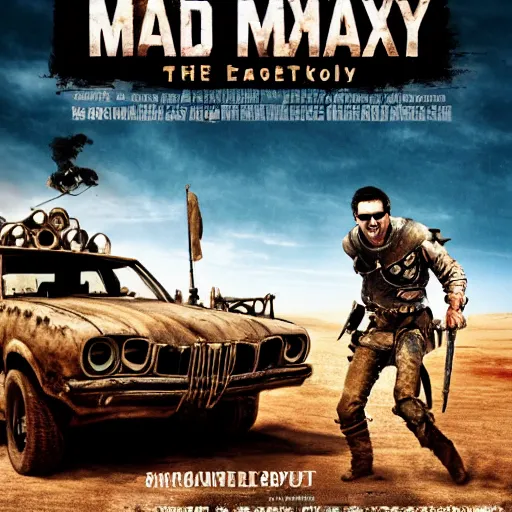Prompt: mad max in the wild west