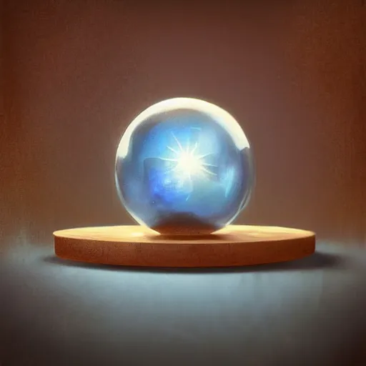 Image similar to crystal ball on a wood stand with a beautiful dreamscape inside, studio product photography, super highly detailed, professional digital painting, artstation, concept art, smooth, sharp focus, extreme illustration, unreal engine 5, photorealism, beautiful, cinematic, art by artgerm and rutkowski and alphonse mucha and loish and wlop