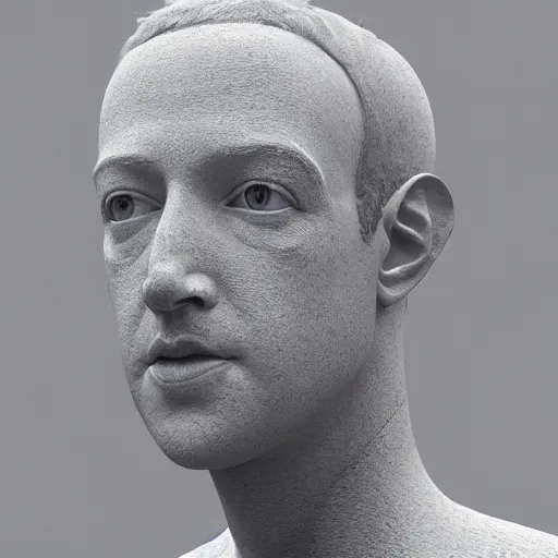 Image similar to mark zuckerberg head on robotic body, matte painting, bold shapes, hard edges, aesthetic octane render, 4 k, unreal engine, trending on artstation by ben nicholas