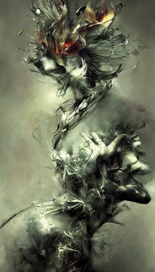 Image similar to psytrance artwork, by ryohei hase