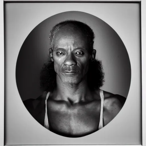 Image similar to portrait by robert mapplethorpe