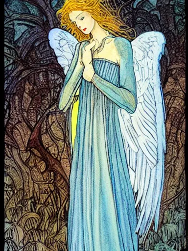 Image similar to angel by rebecca guay