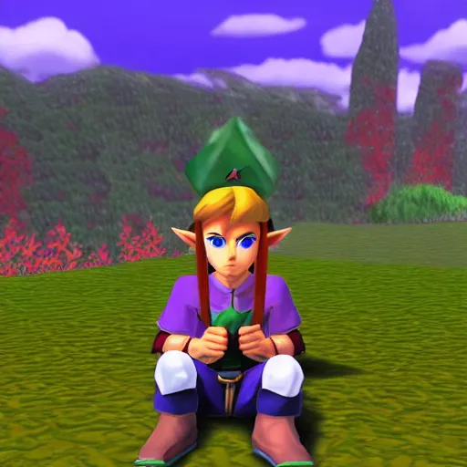 Low-Poly Remake of Young Link in Ocarina of Time - Download Free 3D model  by melsto (@melsto) [69c7cca]