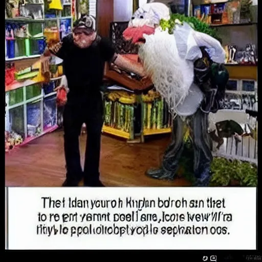 Image similar to the most random thing ever.