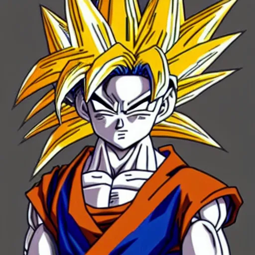 Image similar to goku with dreadlocks, dbz