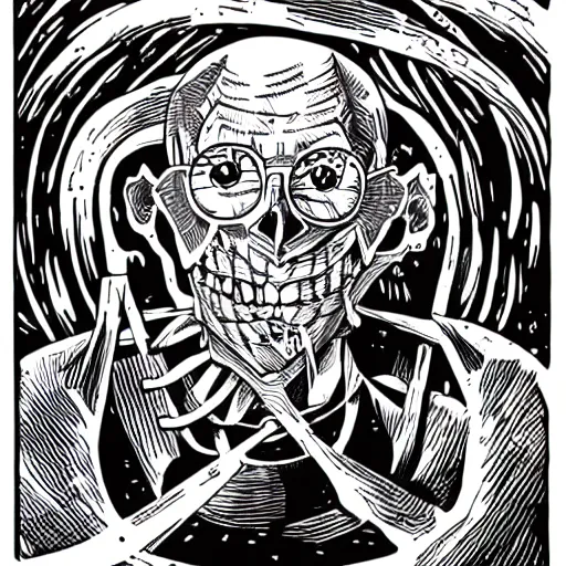 Prompt: mcbess illustration of vecna