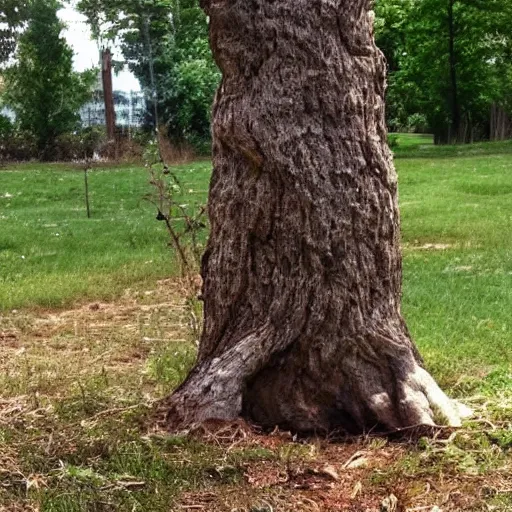 Prompt: a tree growing out of a baby