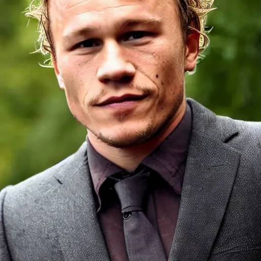 Image similar to heath ledger at 4 3 years old