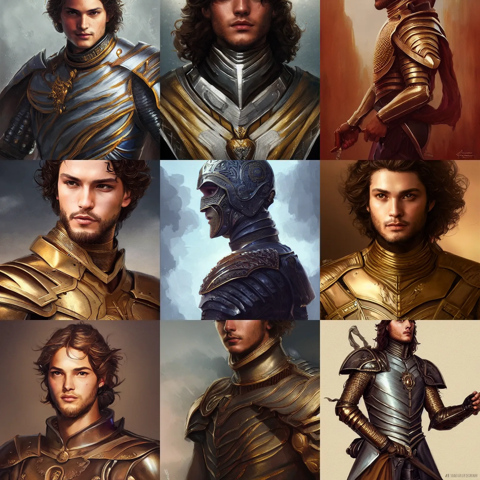 Image similar to renaissance prince, lorenzo richelmy, art by artgerm and greg rutkowski and magali villeneuve, intricate renaissance armor, portrait, highly detailed, digital painting, trending on artstation, concept art, sharp focus, illustration