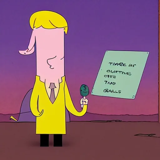 Image similar to Saul goodman in Adventure Time