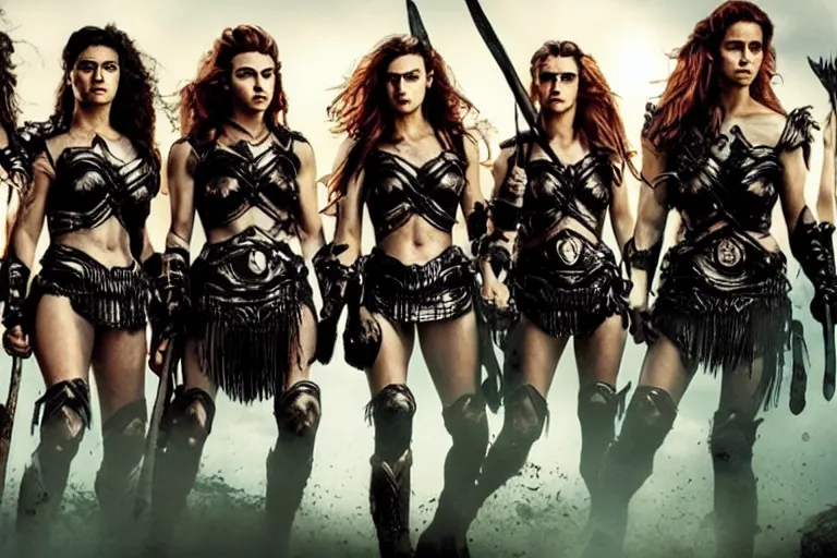 Prompt: the amazons