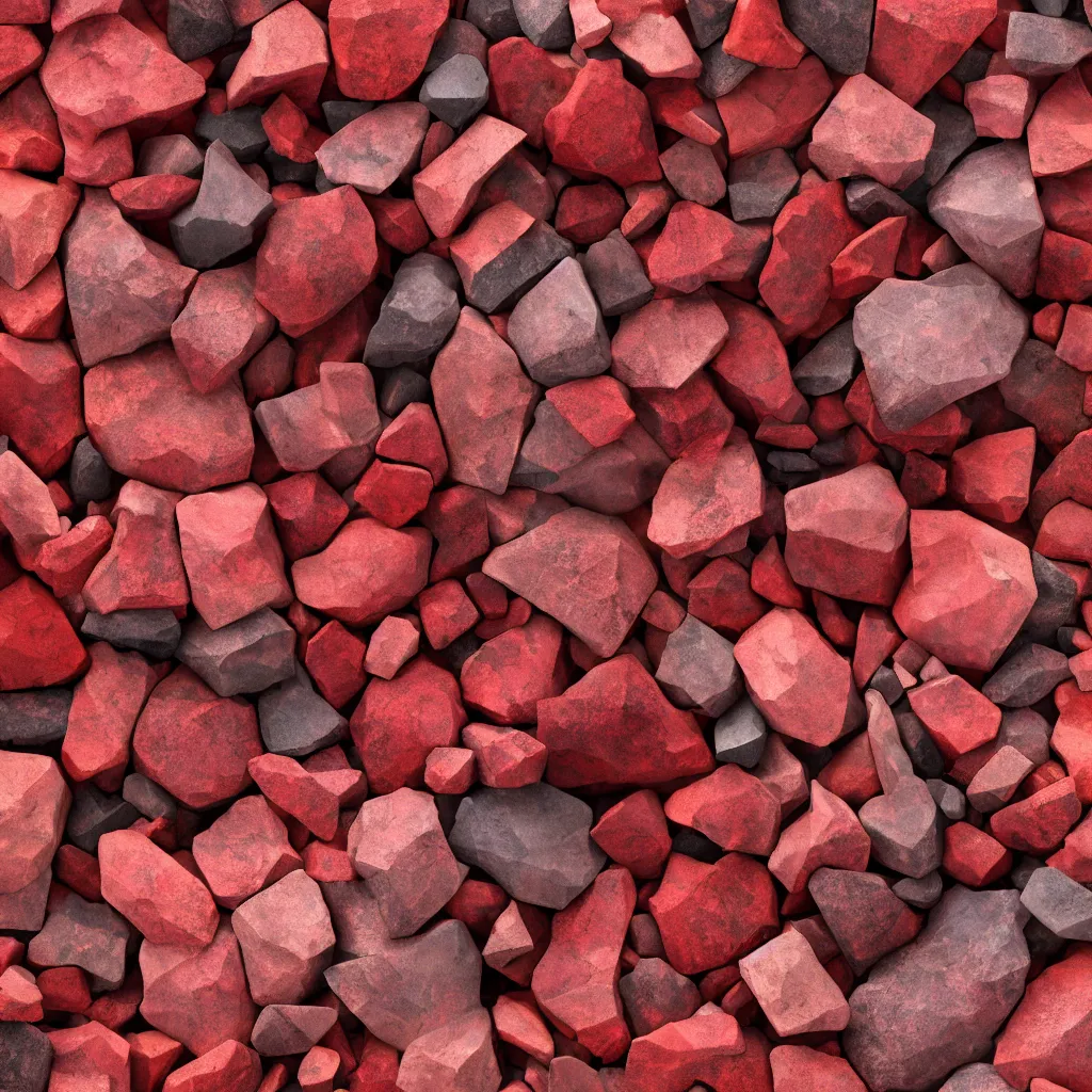 Prompt: red gemstone ore texture material, high definition, high detail, 8k, photorealistic