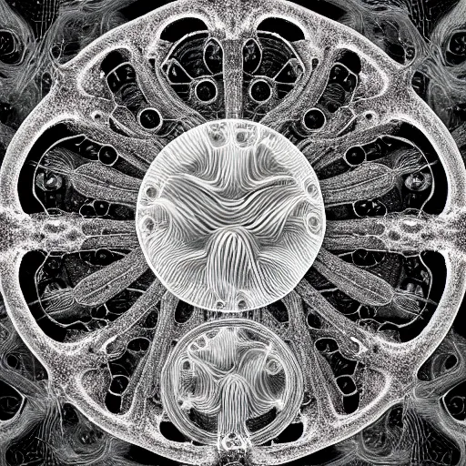 Image similar to the pseudopodia of two cells interacting. a microscopic photo by earnst haeckel. polycount shutterstock contest winner, art nouveau, nuclear art, microbiology, neoplasticism. biomorphic, creative commons, fractalism, minimalist macro photography, photoillustration, dye - transfer, sabattier filter.