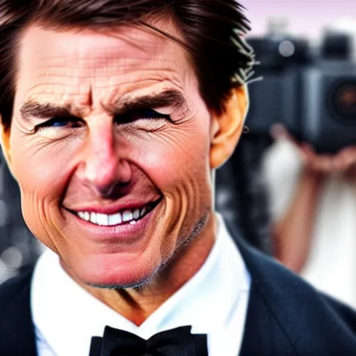 Prompt: tom cruise as superior iron man