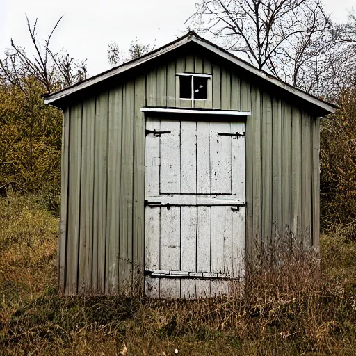 Image similar to abandoned shed