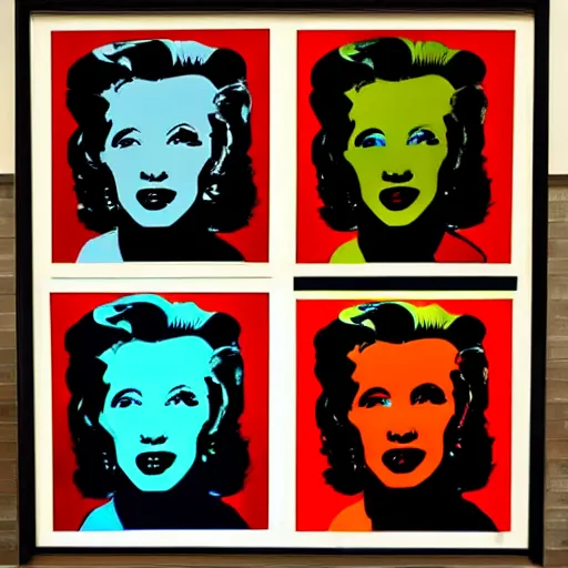 Image similar to Warhol Robot