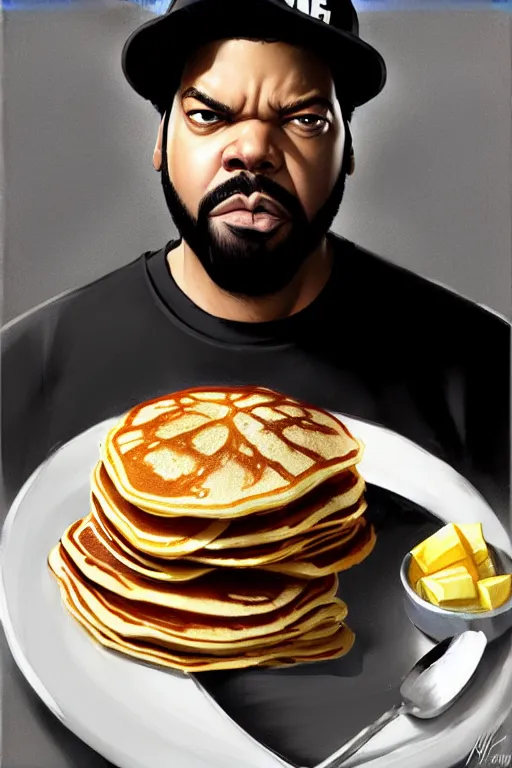 Shaq pancake art : r/funny