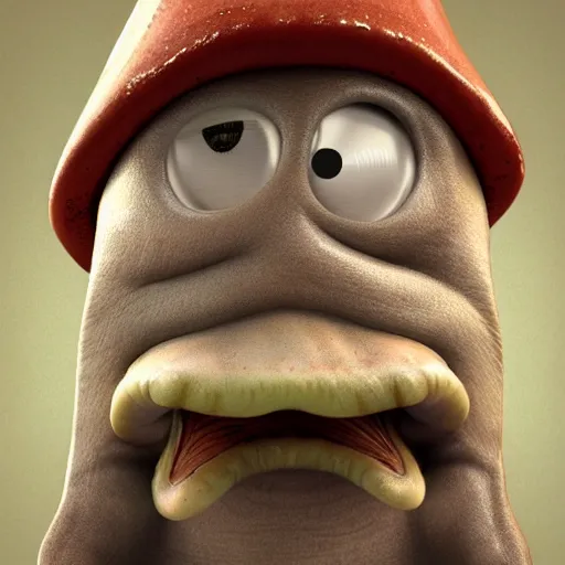 Image similar to hyperrealistic dslr film still of early cuyler squidbillies anthropomorphic squid, stunning 8 k octane comprehensive 3 d render, inspired by istvan sandorfi & greg rutkowski & unreal engine, perfect symmetry, dim volumetric cinematic lighting, extremely hyper - detailed, extremely lifelike attributes & lifelike texture, intricate, masterpiece, artstation, stunning