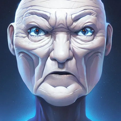 Image similar to face icon stylized minimalist the thing from another world 1 9 5 1, loftis, cory behance hd by jesper ejsing, by rhads, makoto shinkai and lois van baarle, ilya kuvshinov, rossdraws global illumination