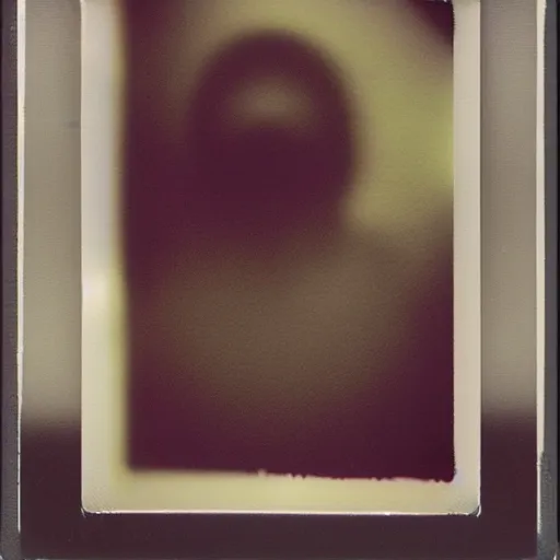 Prompt: photograph of a glitch, scary, uncanny, shot on polaroid