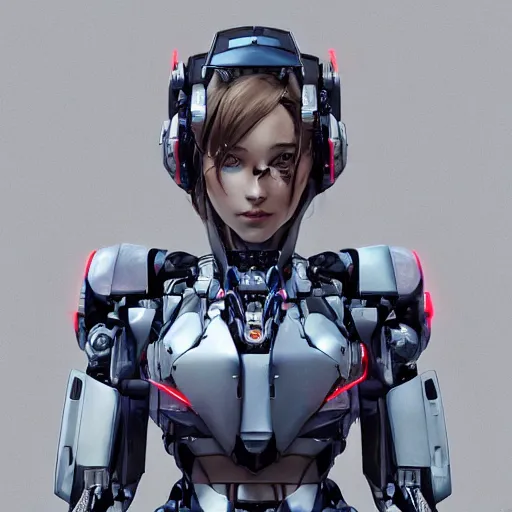 Image similar to a female transfoming mecha, very symmetrical face, highly detailed, nanogirl, nanogirlv 2, by vitaly bulgarov, by yoji shinkawa, by joss nizzi, by shoji kawamori, metal gear solid, transformers cinematic universe, deviantart, artstation, unreal engine