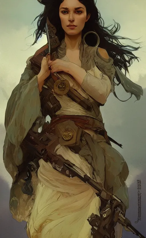 Image similar to a personification of the country Israel, highly detailed, digital painting, artstation, concept art, sharp focus, illustration, art by greg rutkowski and alphonse mucha