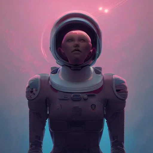 Prompt: soft painting render curiosities lovecraftian, beautiful woman in spacesuit, omnious, horror, accurate features, focus, very intricate ultrafine details, random volumetric lighting, dense fog, award winning masterpiece, octane render 8 k hd, artstation, tom bagshaw inspired