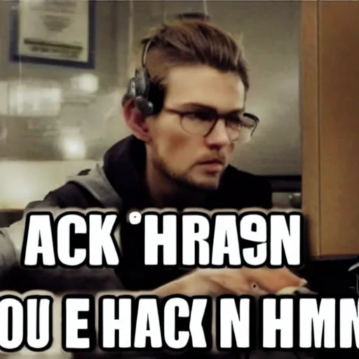 Prompt: hackerman