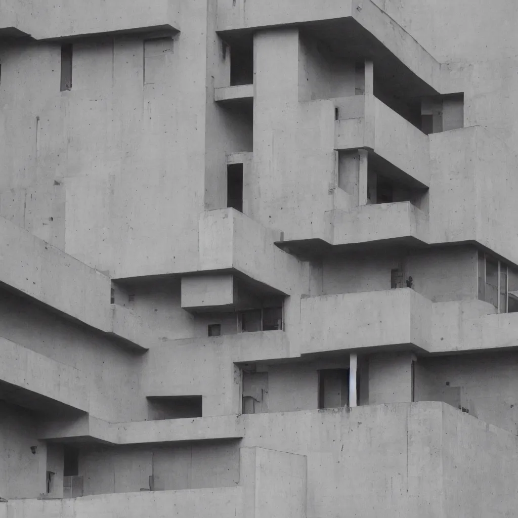 Image similar to the most average building by le corbusier