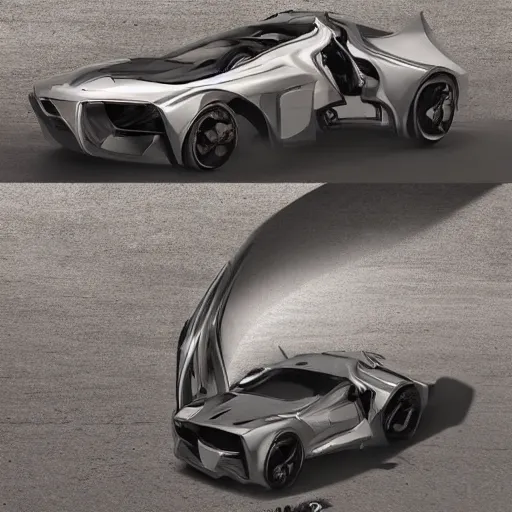 Image similar to khyzyl saleem car :: Rolls-Royce 103EX concept : medium size: 7, u, x, y, o form panels: motherboard forms zaha hadid architecture big size forms brutalist medium size forms sci-fi futuristic setting ultra realistic photography, keyshot render, octane render, unreal engine 5 render , high oiled liquid glossy specularity reflections, ultra detailed, 4k, 8k, 16k blade runner 2049 color colors Cyberpunk 2077, ghost in the shell, thor 2 marvel film, cinematic, high contrast: tilt shift: sharp focus