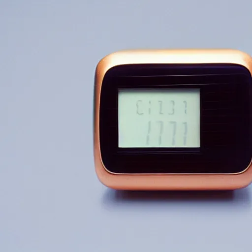 Image similar to a wrist watch from 1 9 8 0 with an old tv screen, inspired by hartmut esslinger