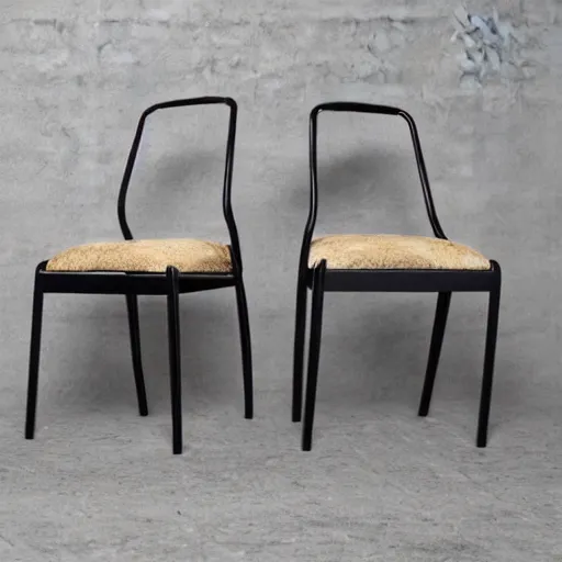 Prompt: two chairs