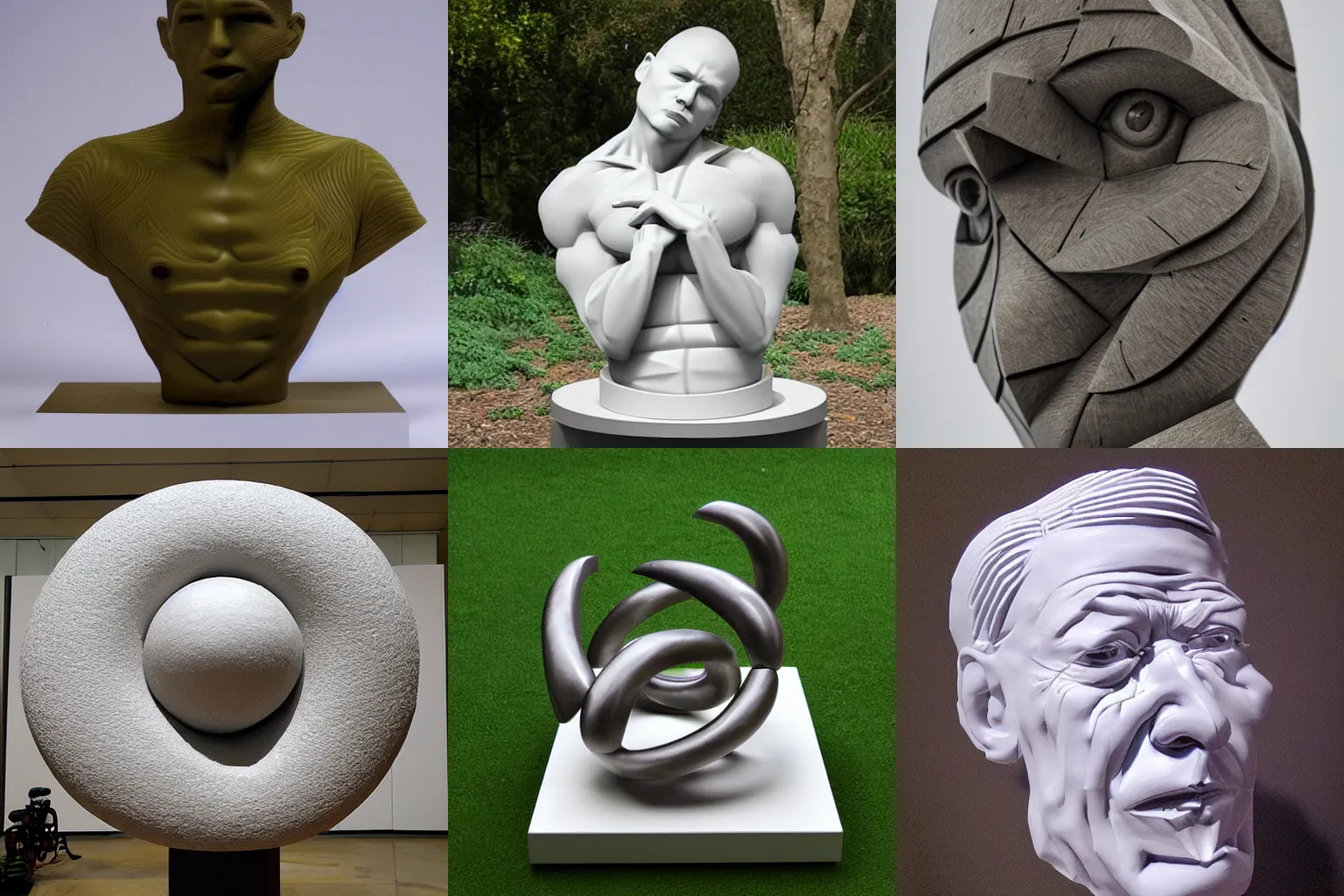 Prompt: 4D sculpture