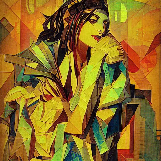 Prompt: Cyberpunk Steampunk Futuristic Low poly Abstract Impressionist Pop art Cubism Surrealism Contemporary Fantasy Figurative Geometric Minimalist Nature Pop Portraiture Still life Surrealist Typography Urban Renaissance Romanticism Neoclassicism Academic Ancient Realism Hyperrealism Ukiyo-e Japonism Baroque Dutch golden age Impressionism Neo-Impressionism Fauvism Expressionism Abstract expressionism Futurism Symbolism Art nouveau Anti-art Naive art Folk art Contemporary Postmodern art Stuckism Graffiti Pixel art Manga Anime Cartoon Comic Video games Photographic