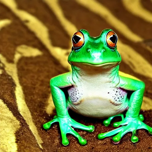 Image similar to Good night! Cute frog.