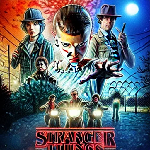 Image similar to Stranger Things Poster