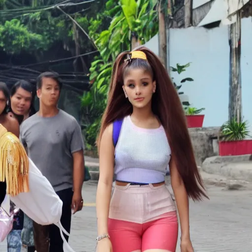 Image similar to ariana grande in vietnam