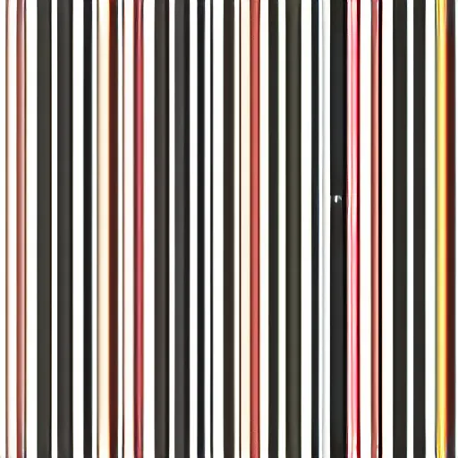 Image similar to Illustration. a series of vertical stripes in different colors. by Alan Moore distorted