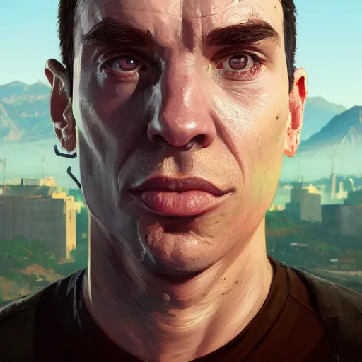 Image similar to highly detailed portrait, boldemort, in gta v, stephen bliss, unreal engine, fantasy art by greg rutkowski, loish, rhads, ferdinand knab, makoto shinkai and lois van baarle, ilya kuvshinov, rossdraws, tom bagshaw, global illumination, radiant light, detailed and intricate environment