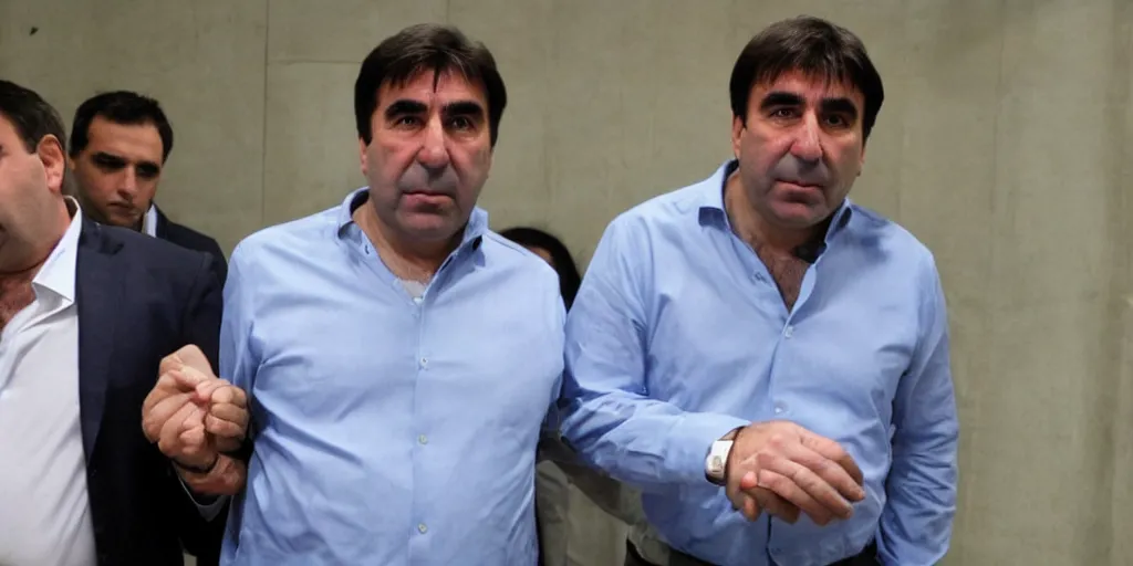 Image similar to saakashvili in jail