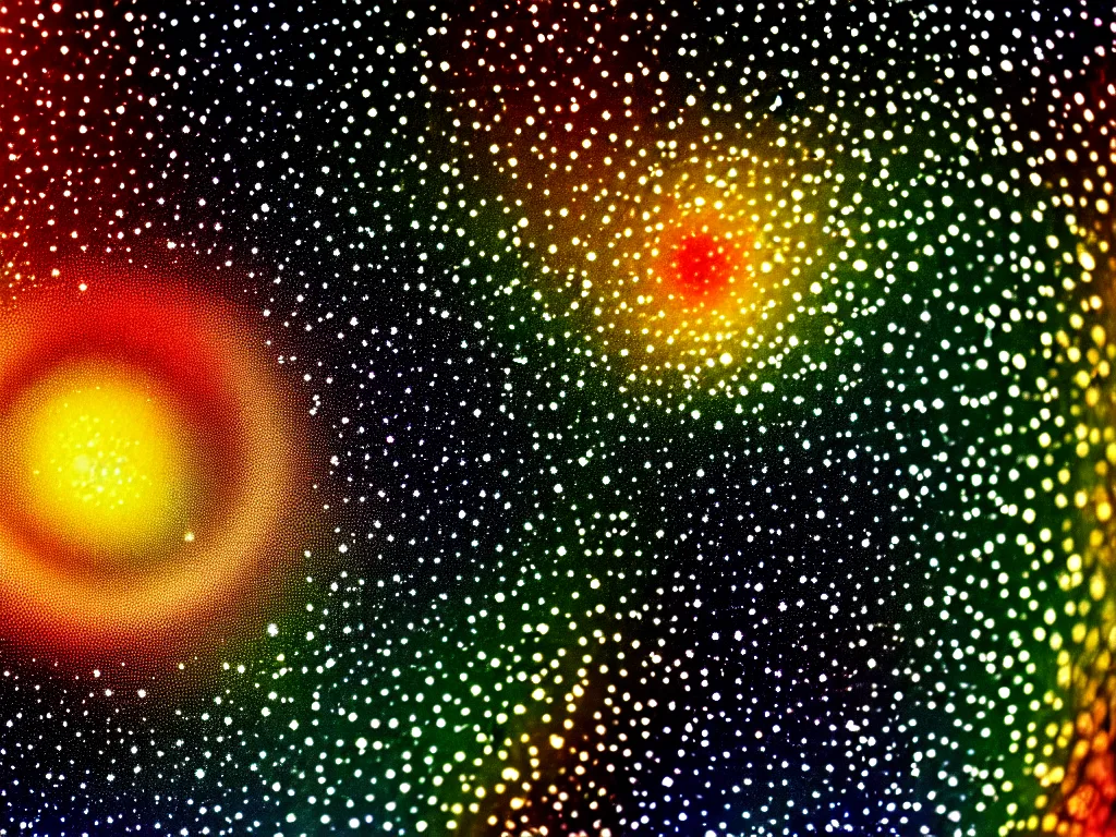 Image similar to highly detailed photo of the big bang, sharp focus, masterpiece